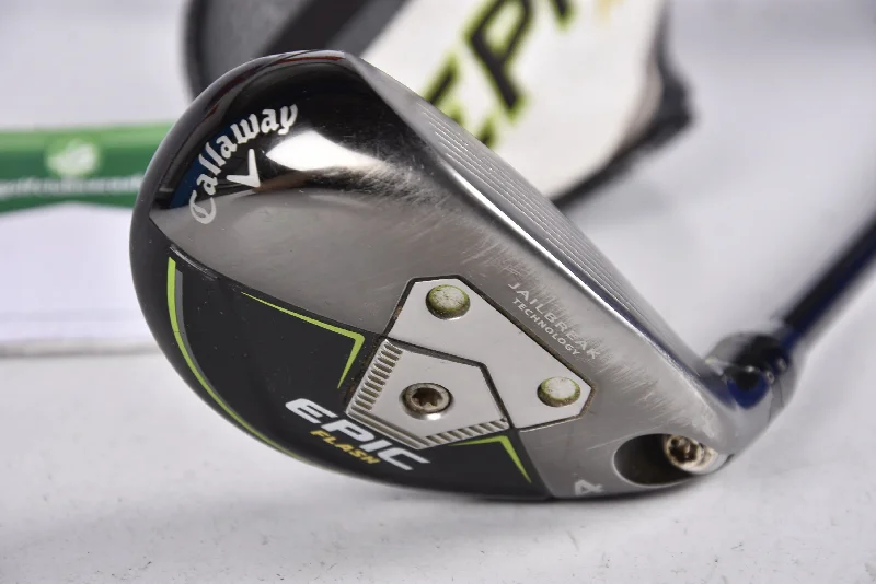 Versatile Itinerary Callaway Epic Flash #4 Hybrid / 21 Degree / Regular Flex Tensei AV Silver 65 Versatile Itinerary Callaway Epic Flash #4 Hybrid / 21 Degree / Regular Flex Tensei AV Silver 65