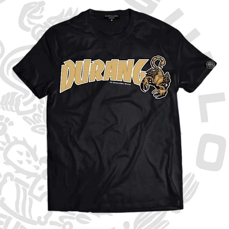 Classic And Versatile ALACRANEROS DE DURANGO BLACK T-SHIRT