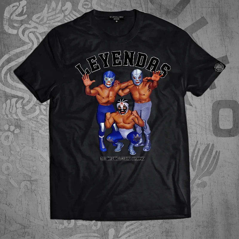 Urban Design Sense LEYENDAS BLACK T-SHIRT