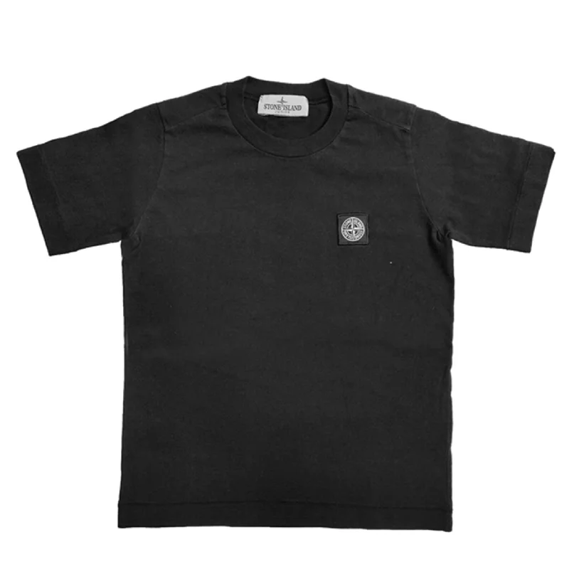 British Style Stone Island Junior T-shirt Black