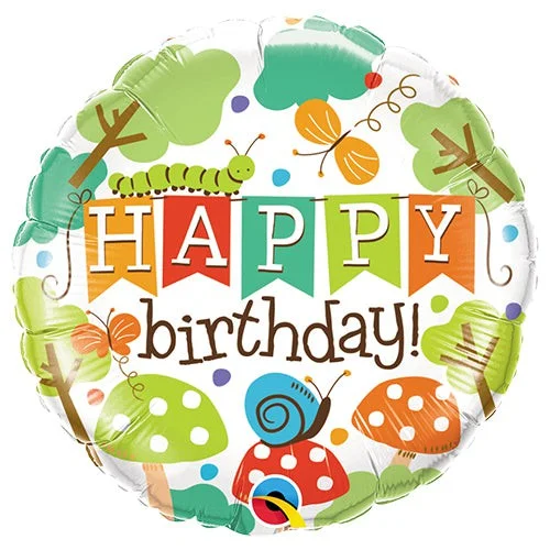 Modern Tailoring 18 inch BIRTHDAY BANNER GARDEN