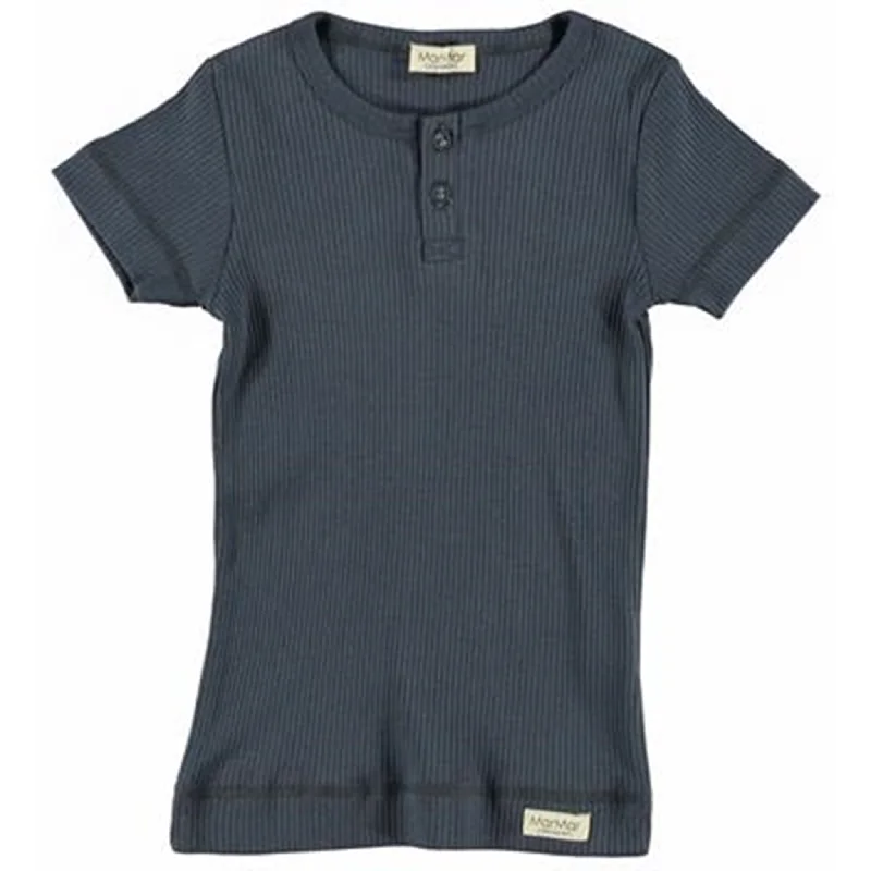 Bottom And Versatile MarMar Modal Tee SS Blue