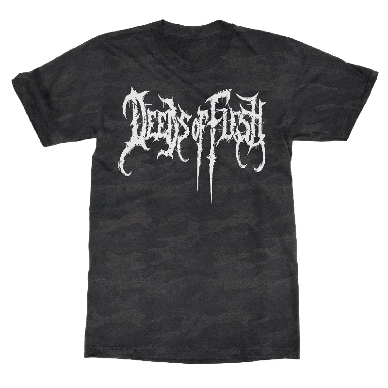 Party Wear Deeds of Flesh "Camo Logo" T-Shirt