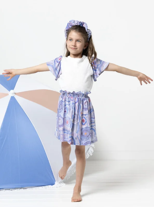 Floral Prints Style Arc Children's Harlow Knit Top