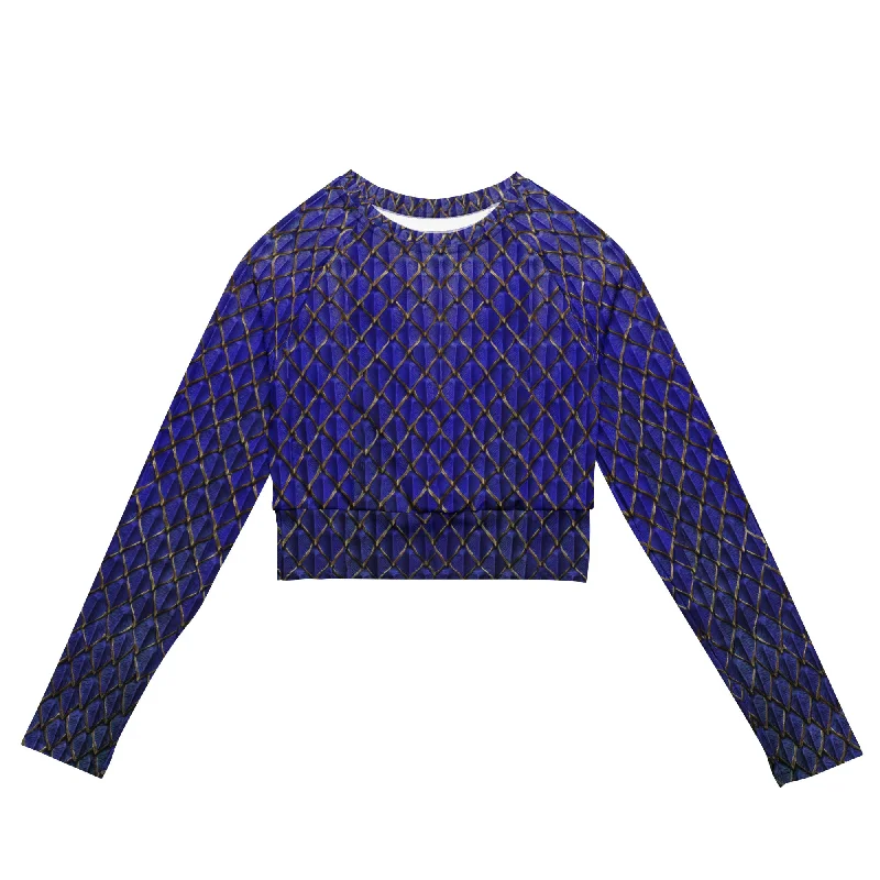 Breathable Comfort Saphira Recycled Cropped Rash Guard