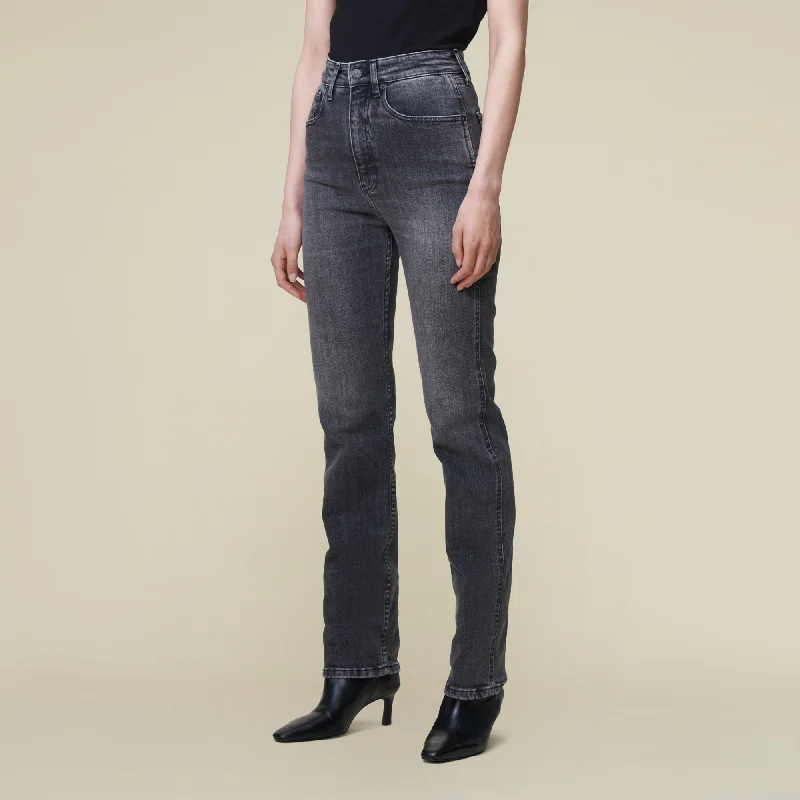European Plan Ria Caspar Blackstone - High Rise Straight Fit