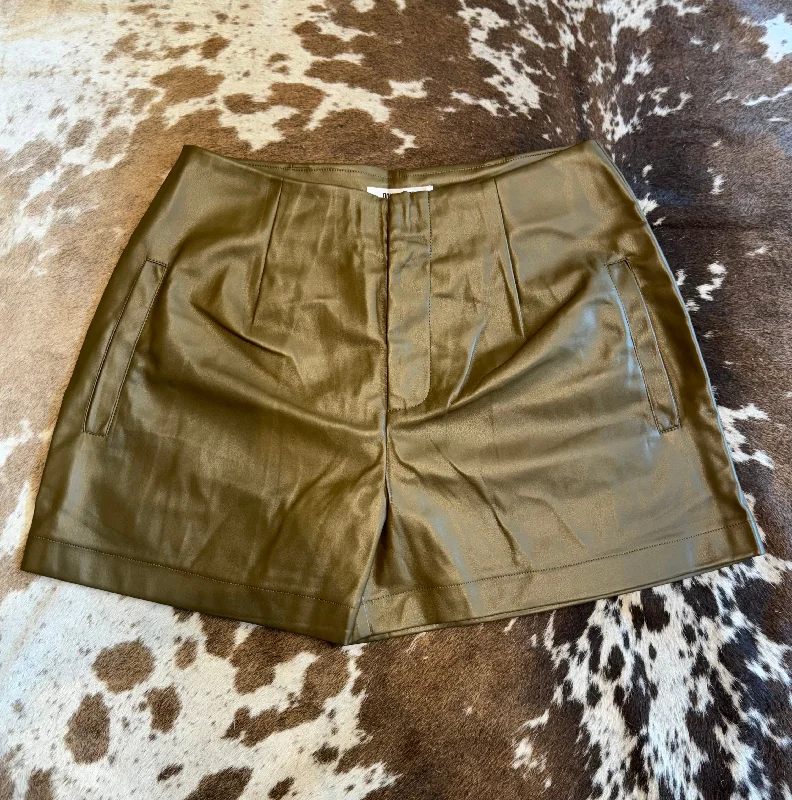 Unique Prints The Olive Shorts