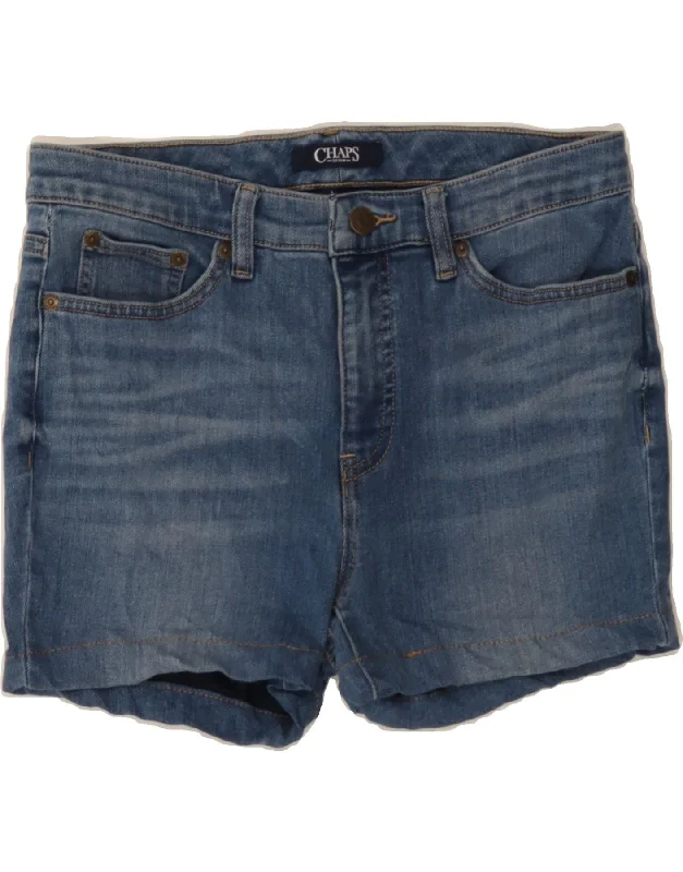 Classic Style CHAPS Womens Denim Shorts US 6 Medium W30  Blue Cotton