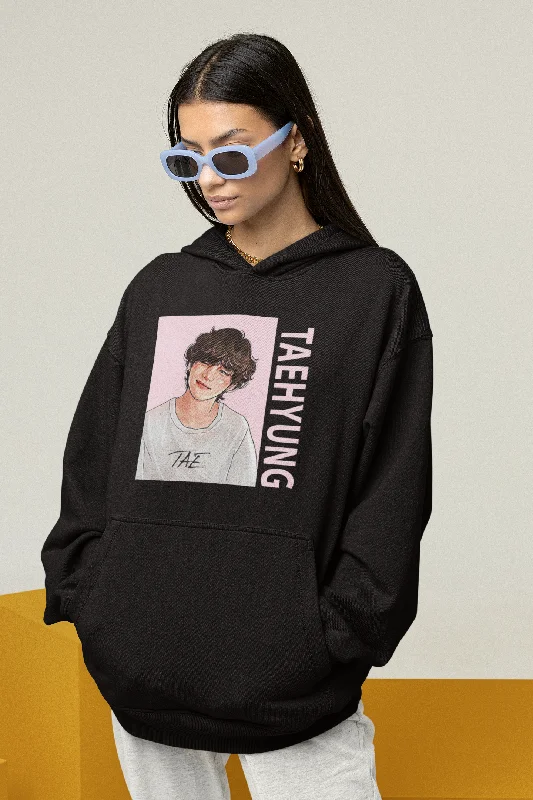Fashionable and versatile Kim Taehyung: BTS - WINTER HOODIES