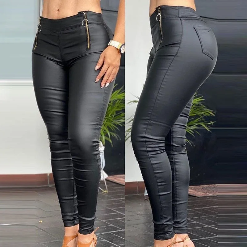 Trendy Items Women's Black Tight Pants In Europe And America
