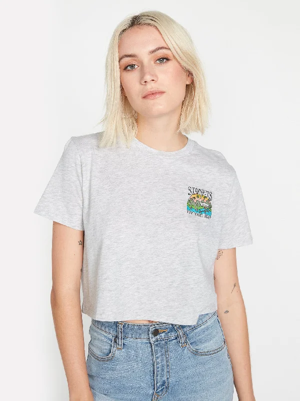 Soft Style Enernet Short Sleeve Tee - Light Grey
