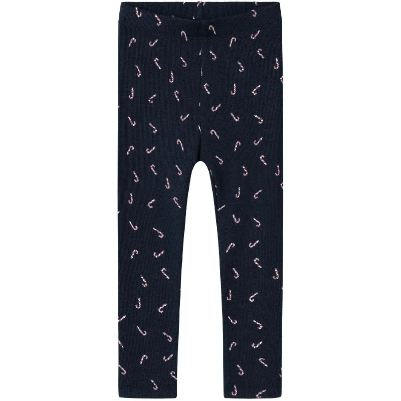 Warm Wear Name It Dark Sapphire Dab Leggings
