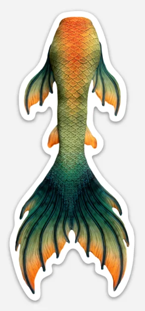 Fashionable And Fashionable Bluegill Signature Tail Sticker