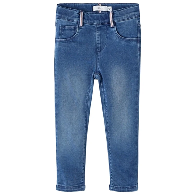 High Street Style Name it Medium Blue Denim Salli Slim Denim Legging Noos