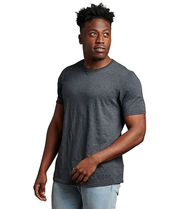 High Street Series 64STTM - Russell Athletic Unisex Essential Performance T-Shirt | Black Heather