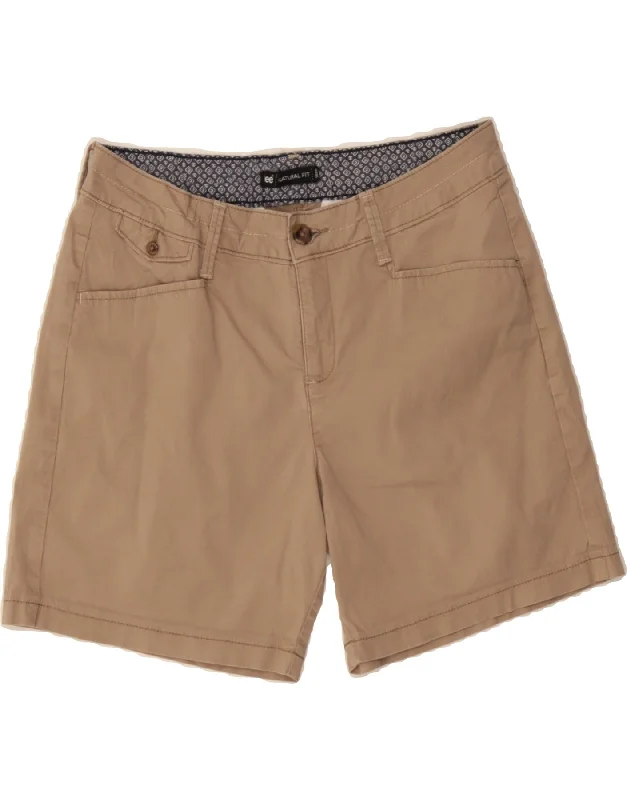 Street Style LEE Womens Natural Fit Casual Shorts US 6 Medium W32  Beige Cotton