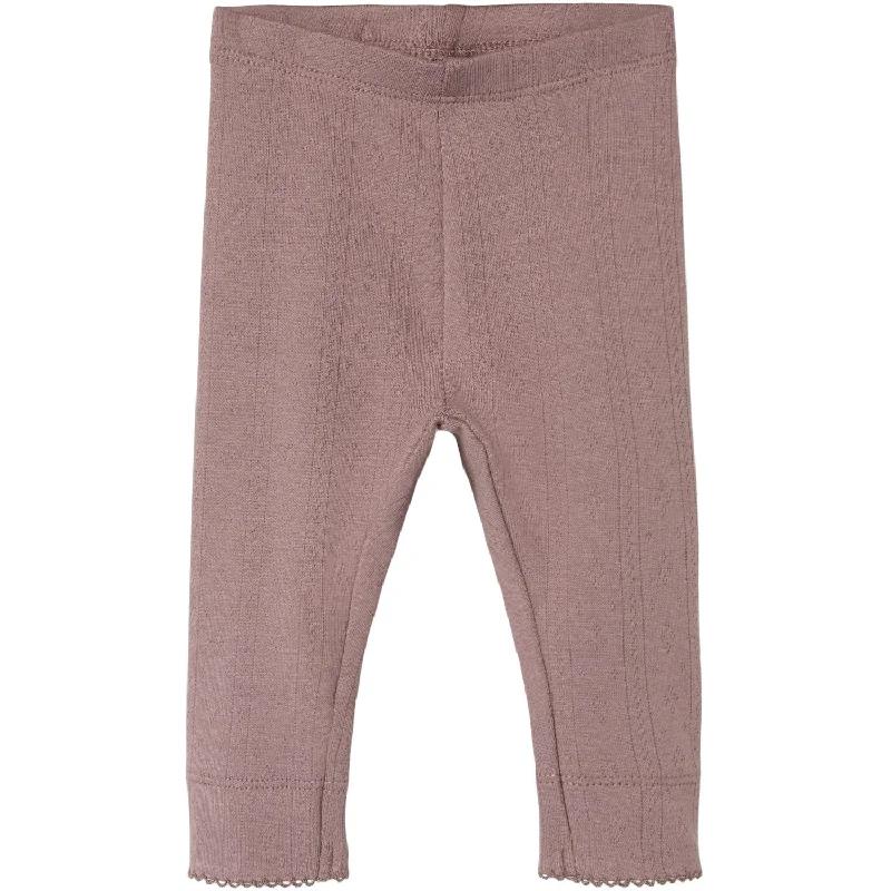Retro Woolen Jacket Name It Twilight Mauve Nigella Slim Leggings