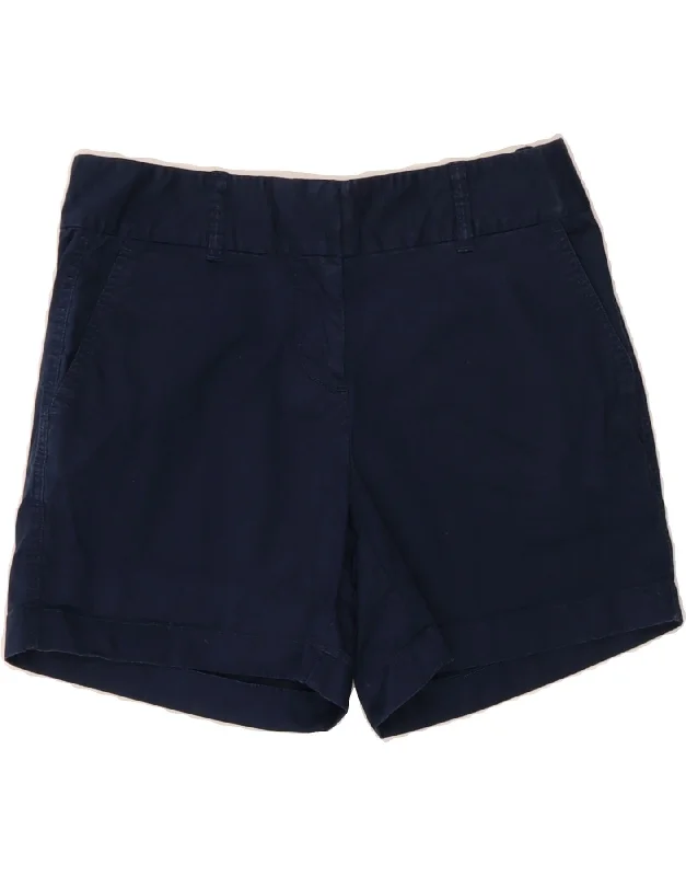 Slightly Flared Design VINEYARD VINES Womens Chino Shorts US 2 XS W28  Navy Blue Cotton
