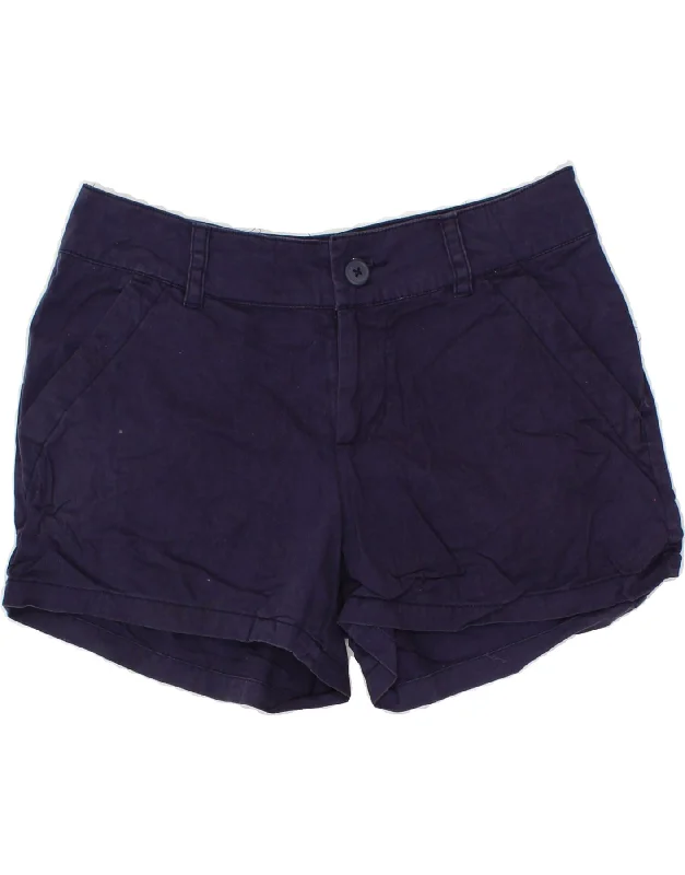 Warm And Comfortable COLUMBIA Womens Chino Shorts US 6 Medium W32 Navy Blue