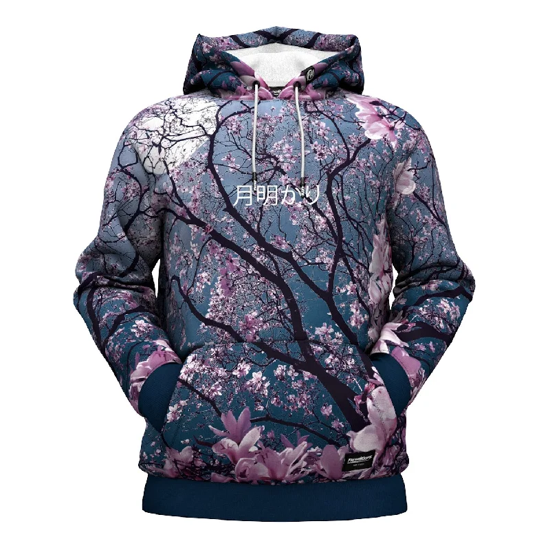 Cozy Vibes Moonlight Blossom Hoodie