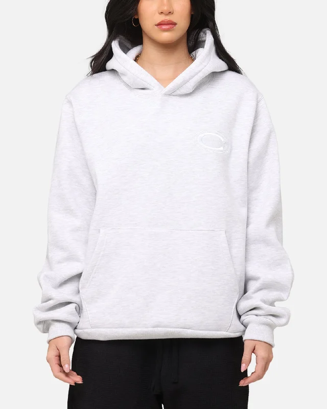 Sports Series Carre Graffiti Hoodie Grey Marle