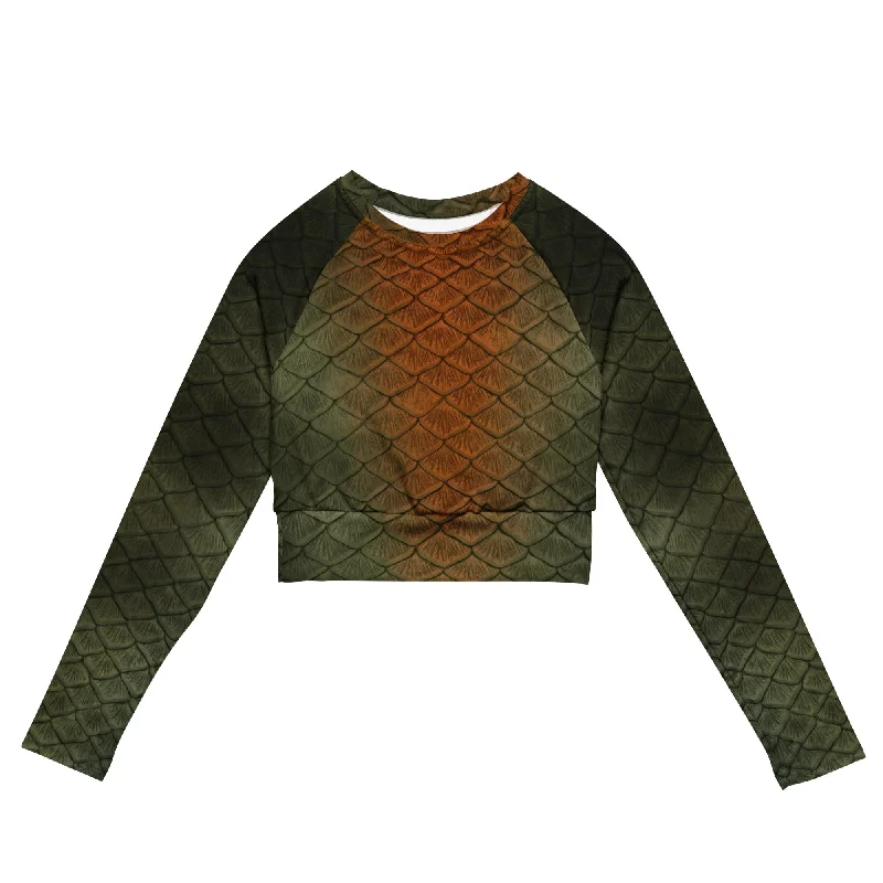 Fashion Innovation Bluegill Recycled Cropped Rash Guard