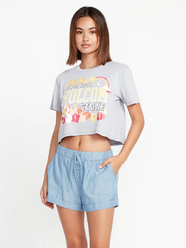Street Style Strutin Stone Shorts - Blue Bird