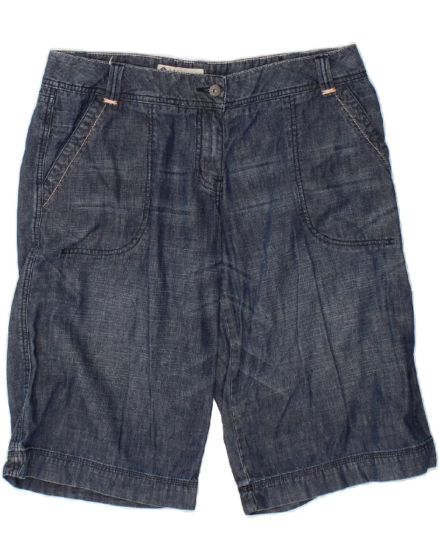 European Plan FAT FACE Womens Denim Shorts UK 14 Large W36  Blue Cotton