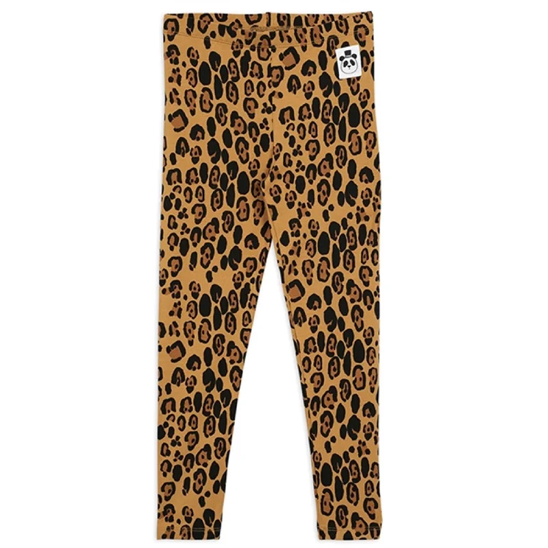 Simple Style Mini Rodini Basic Leopard Leggings