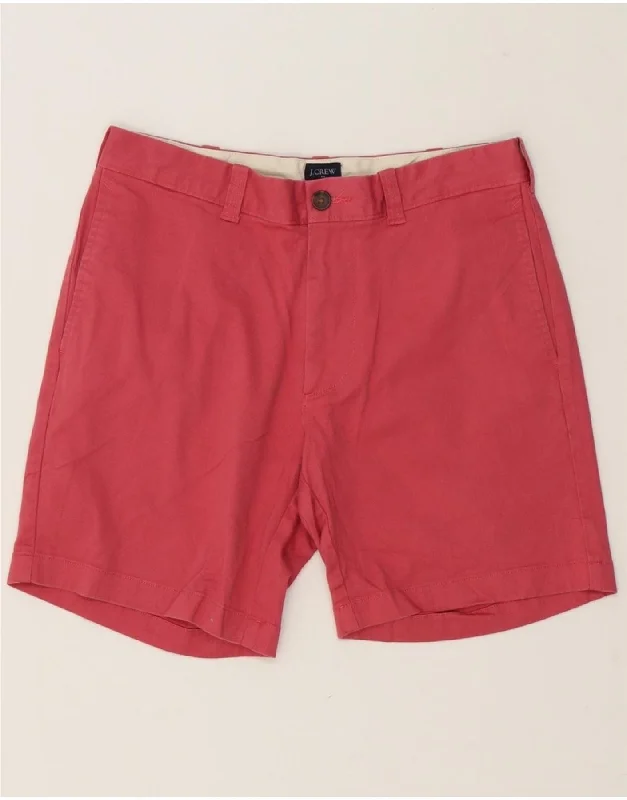 Classic Style J. CREW Womens Chino Shorts W30 Medium Red Cotton