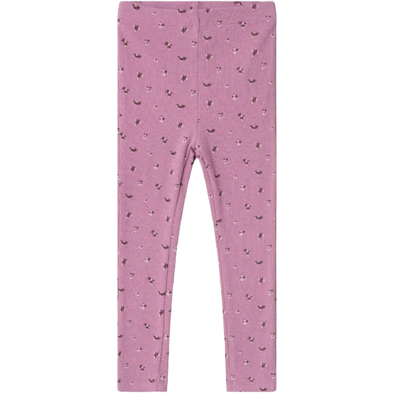 Comfortable Sweaters Name It Mauve Orchid Olinne Leggings