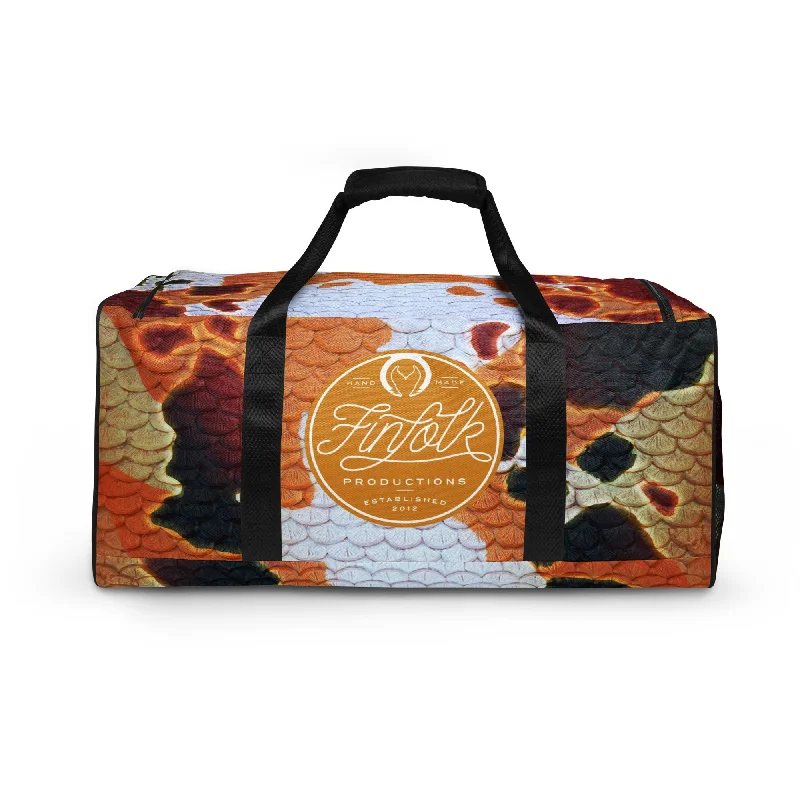 Feminine Charm Classic Koi Duffle Bag
