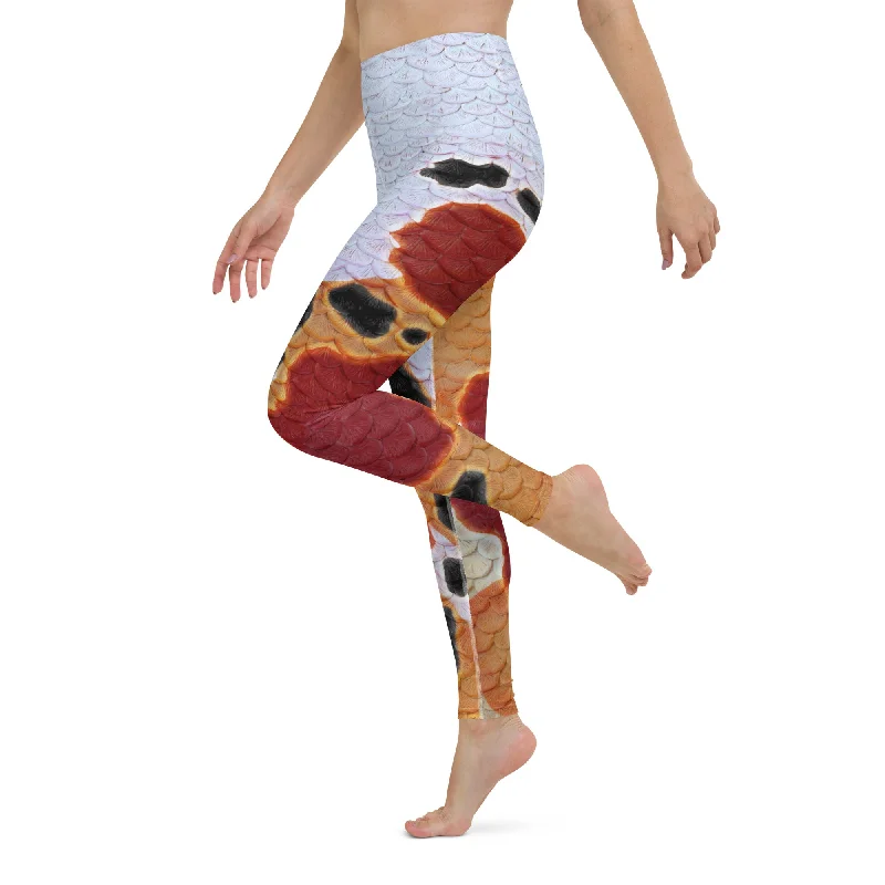 Light And Breathable Classic Koi High Waisted Leggings