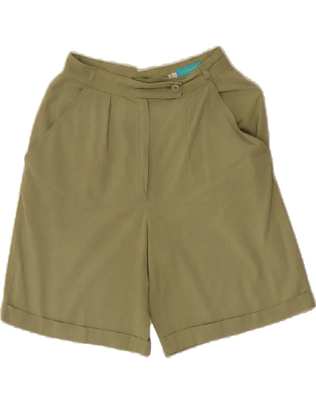 Street Cool CACHAREL Womens Chino Shorts W25 XS Khaki