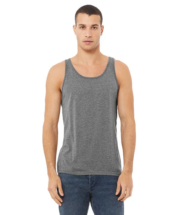 Cozy Chic 3484 - Bella + Canvas Unisex Triblend Tank Top | Grey