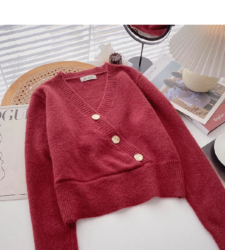 Fashion Comfort Long sleeved knitted sweater is thin and fashionable  6079