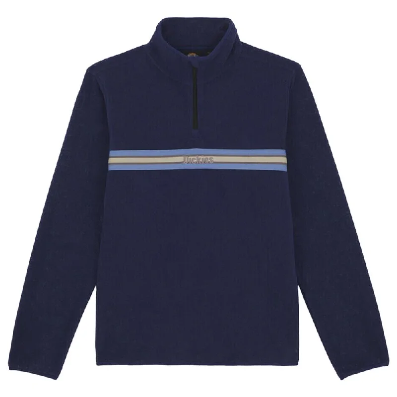 Sports Design Dickies Tom Knox 1/4 Zip Fleece - Deep Blue