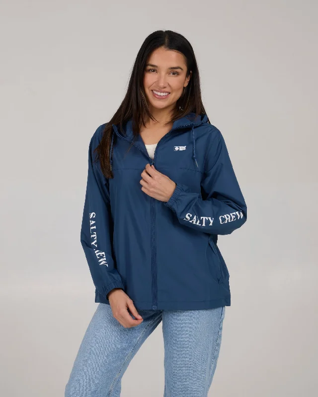 Elegant Design Frits Windbreaker - Denim Blue