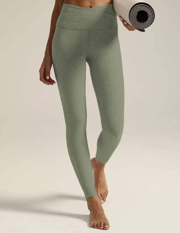 Sports litigation style Spacedye At Your Leisure High Waisted Midi Legging