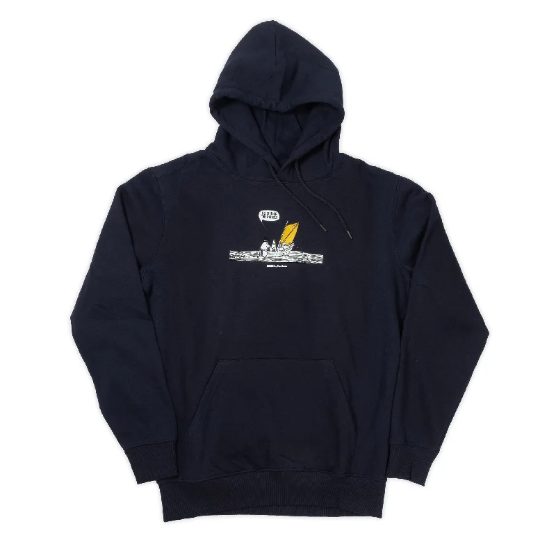 Sports Casual Style Organic Premium Hoodie Moominpappa