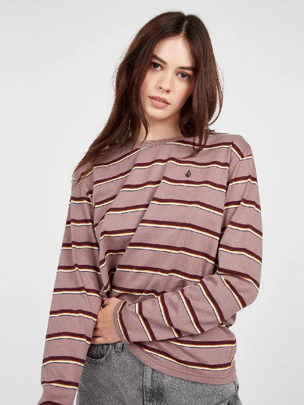 Chic Lounge Party Pack Long Sleeve Shirt - Raisin