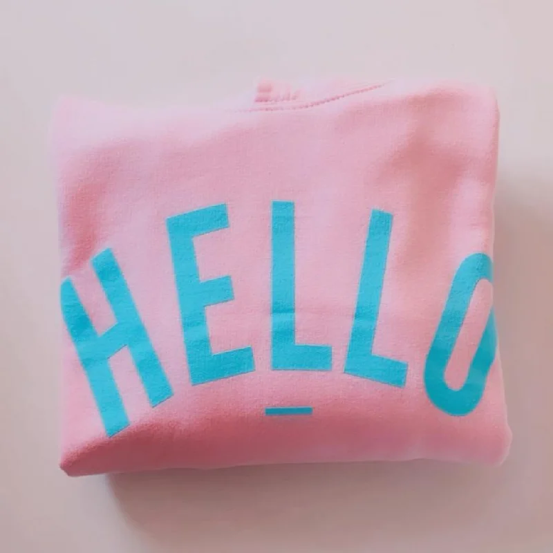 Simple Solid Color KID: Bubblegum Classic Hoodie