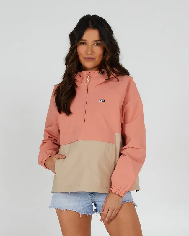 Modern Comfort Mainsail Anorak - Terracotta/Sand Dune