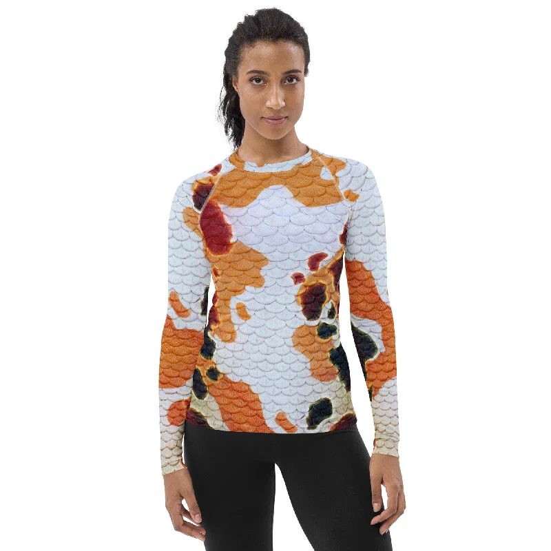 Personalized Wear Classic Koi Fitted Rash Guard