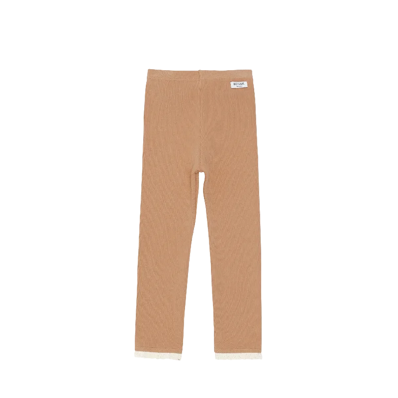 Personal Design Affy Leggings | Apricot