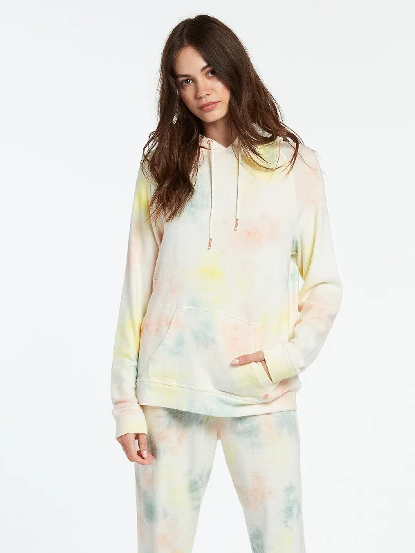 Denim Design Lived In Lounge Hoodie - Multi