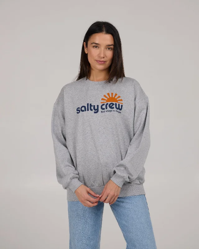 Celebrity Picks Fun In The Sun Crew Fleece - Athletic Heather