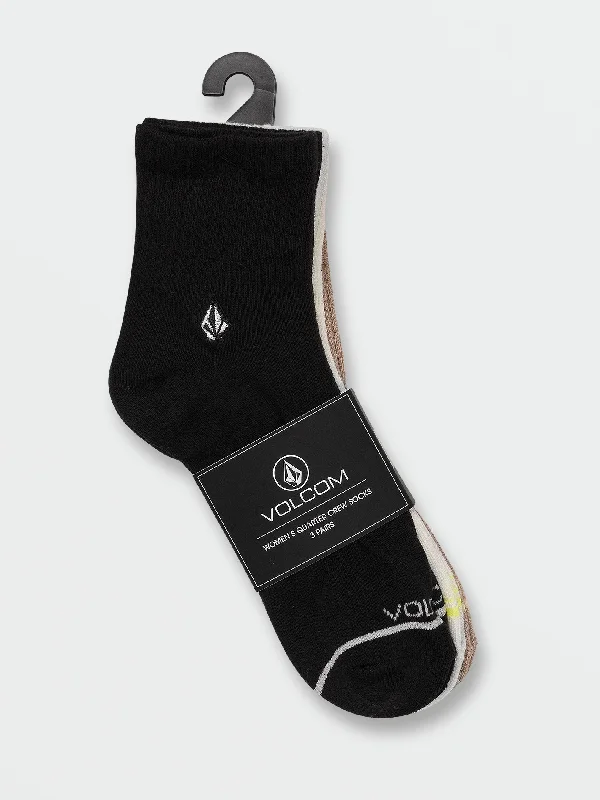 Exclusive Customization The New Crew 3 Pack Neutrals Socks - Assorted Colors