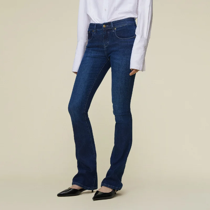 Comfortable Design Melrose Marconi Mist - Mid Rise Flare