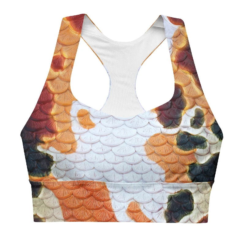 Modern City Classic Koi Longline Sports Bra